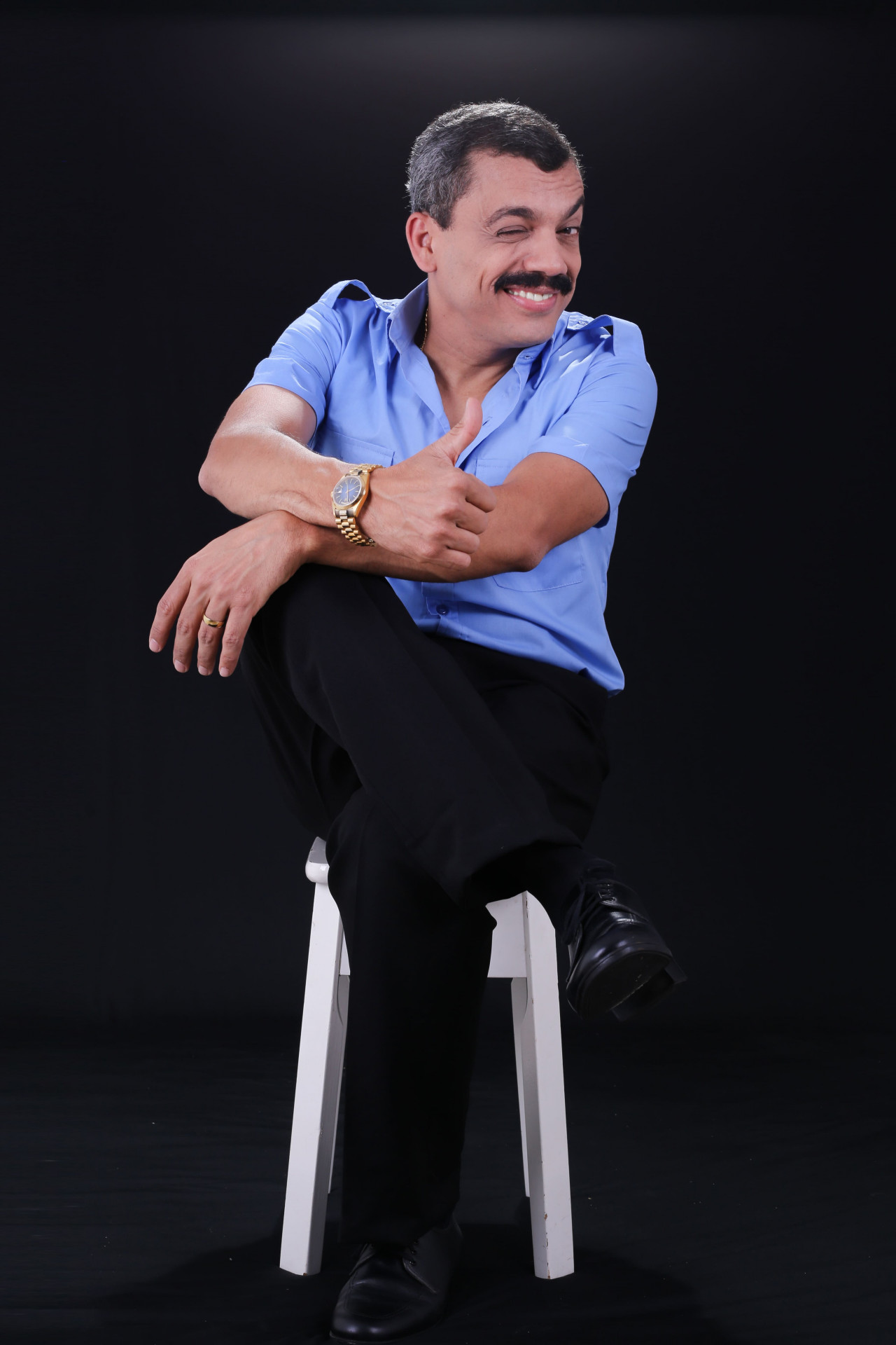 Alexandre Lino interpreta Waldisney em 'O Porteiro ? A Comédia' - Janderson Pires / Divulgação