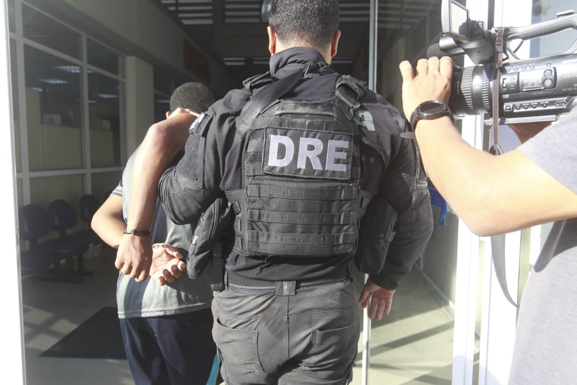 Presos em operação contra 'braço' do CV foram encaminhados à Cidade da Polícia - Reginaldo Pimenta/Agência O DIA