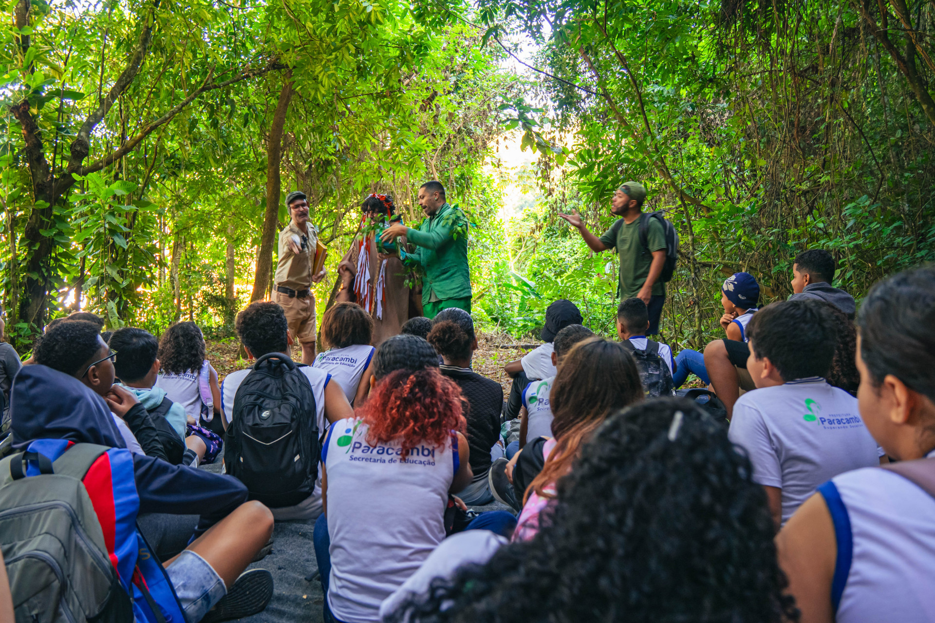 Durante o evento de reabertura, foram realizadas trilhas guiadas - Divulgação / PMP