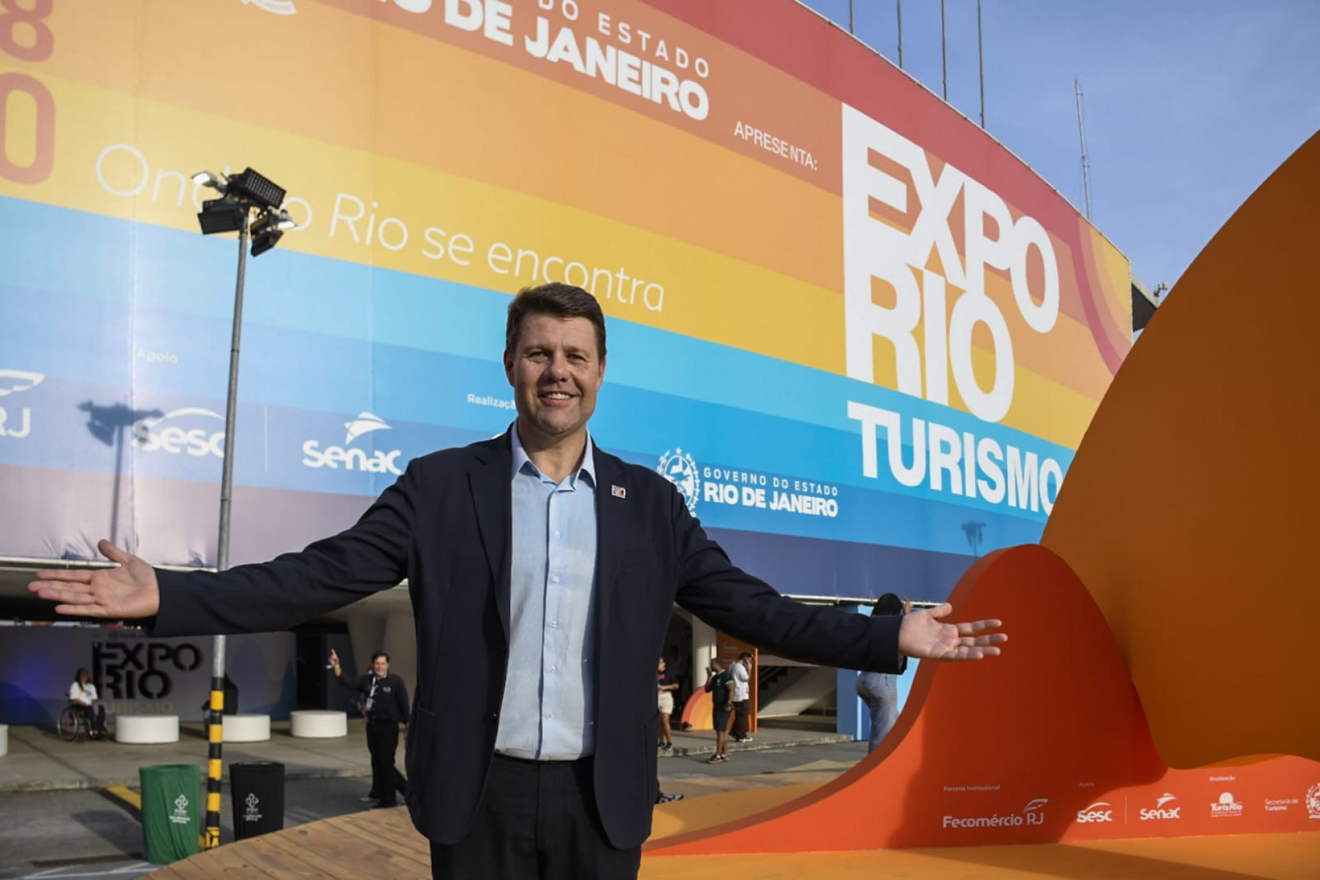 Secretário estadual de Turismo do RJ, Gustavo Tutuca - Sylvia Freitas / Agência O Dia