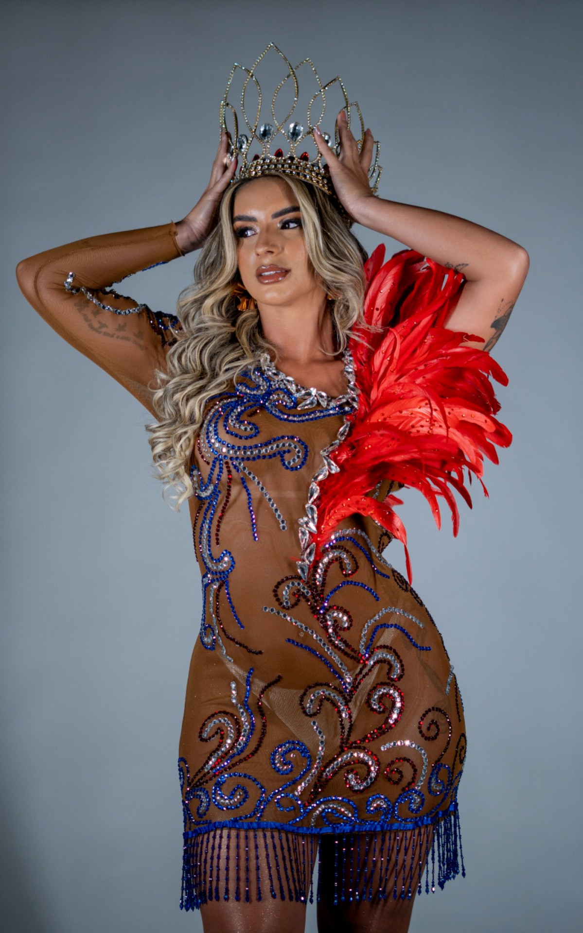 Carolane é vascaína