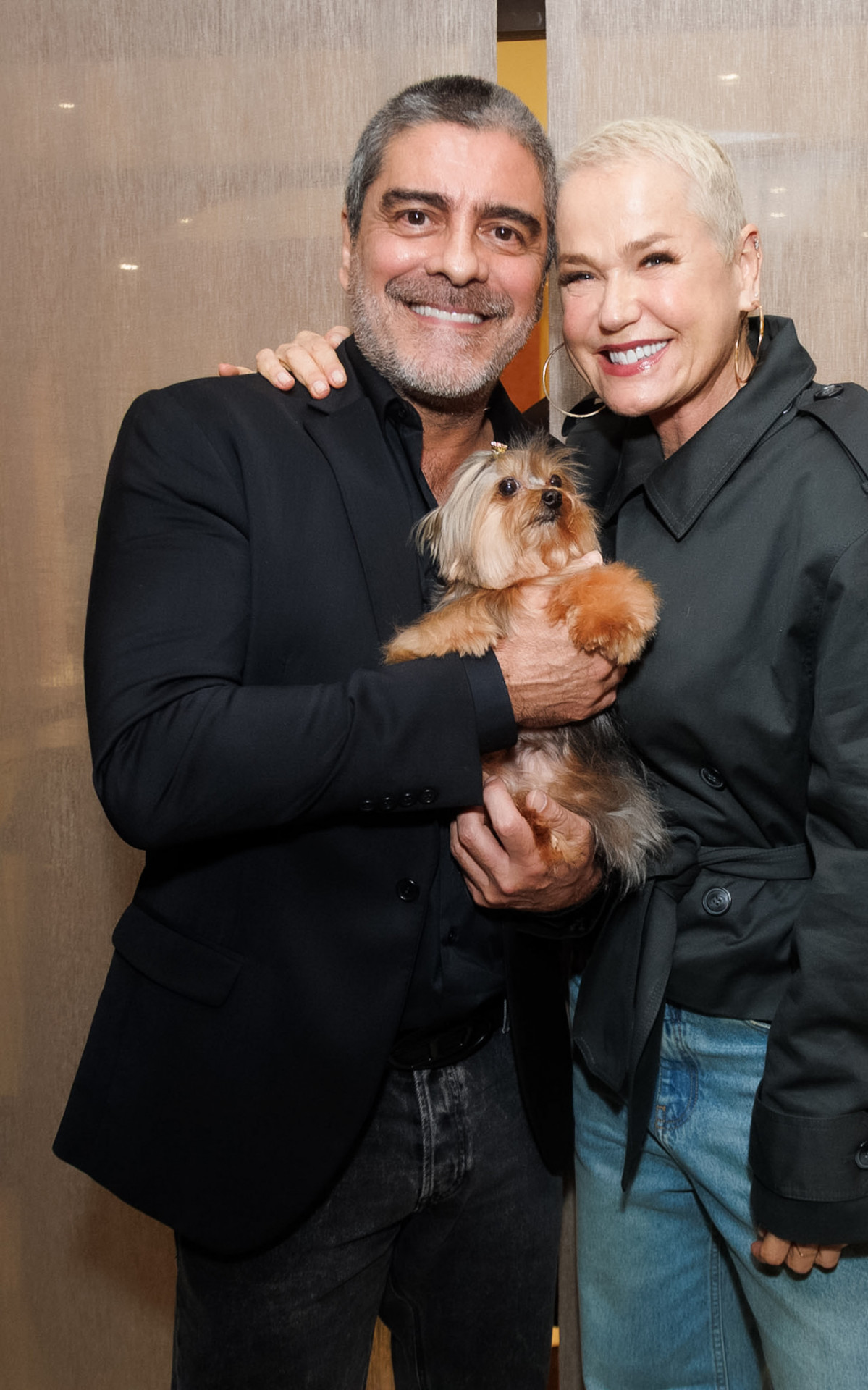 Xuxa e Junno Andrade 