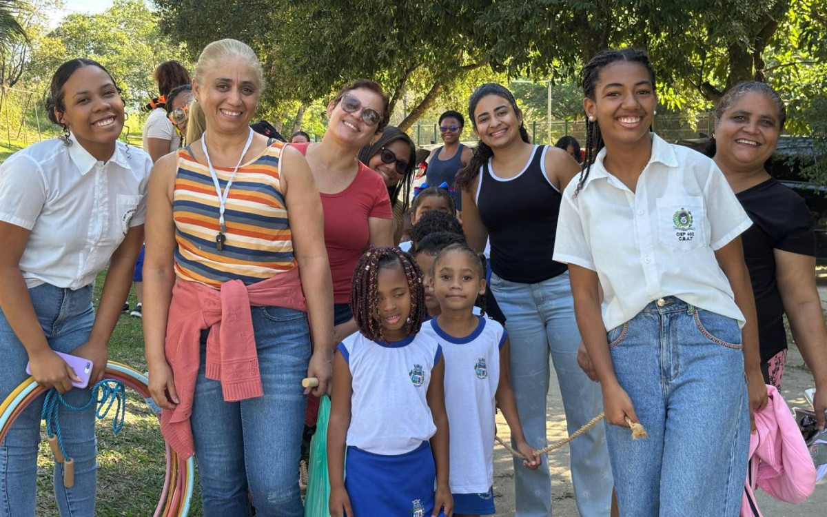 O passeio foi ainda mais marcante por ser a primeira visita dos alunos ao campo de golfe, um dos patrim&ocirc;nios naturais do munic&iacute;pio
