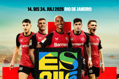 Leverkusen confirma tour no Rio, com treino no Flamengo e chance de amistoso