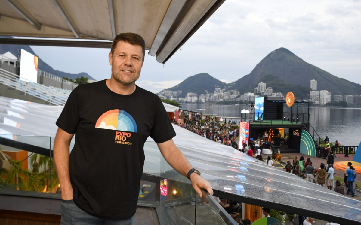 Gustavo Tutuca, secretário de Estado de Turismo do RJ - Sylvia Freitas - Agência O Dia