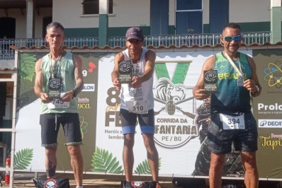 Dupla de Japeri brilha na Corrida da Infantaria PE/BG 2025