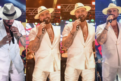 Diogo Nogueira encerra ExpoRio Turismo em grande estilo