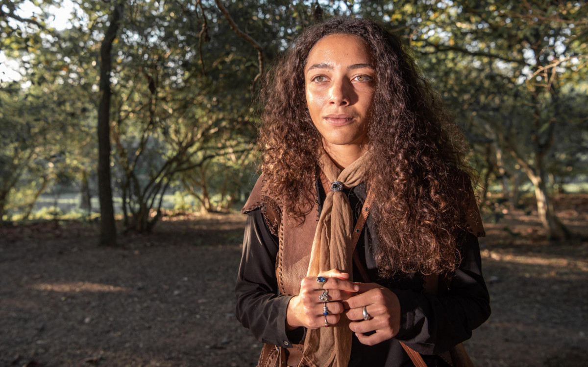 Aiice Carvalho intepreta Otília em 'Guerreiros do Sol' - Globo/Estevam Avellar