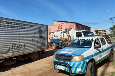 Rio+ Saneamento realiza reparos em vazamentos e recuperação de via no Âncora