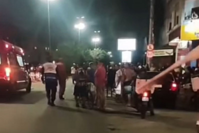 Acidente entre moto e bicicleta deixa quatro feridos em Campos