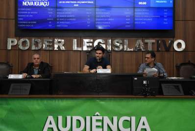 LDO e Relatório de Gestão Fiscal de Nova Iguaçu são discutidos em audiência