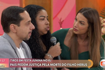 Patrícia Poeta é criticada por entrevista com mãe de jovem morto pelo Bope
