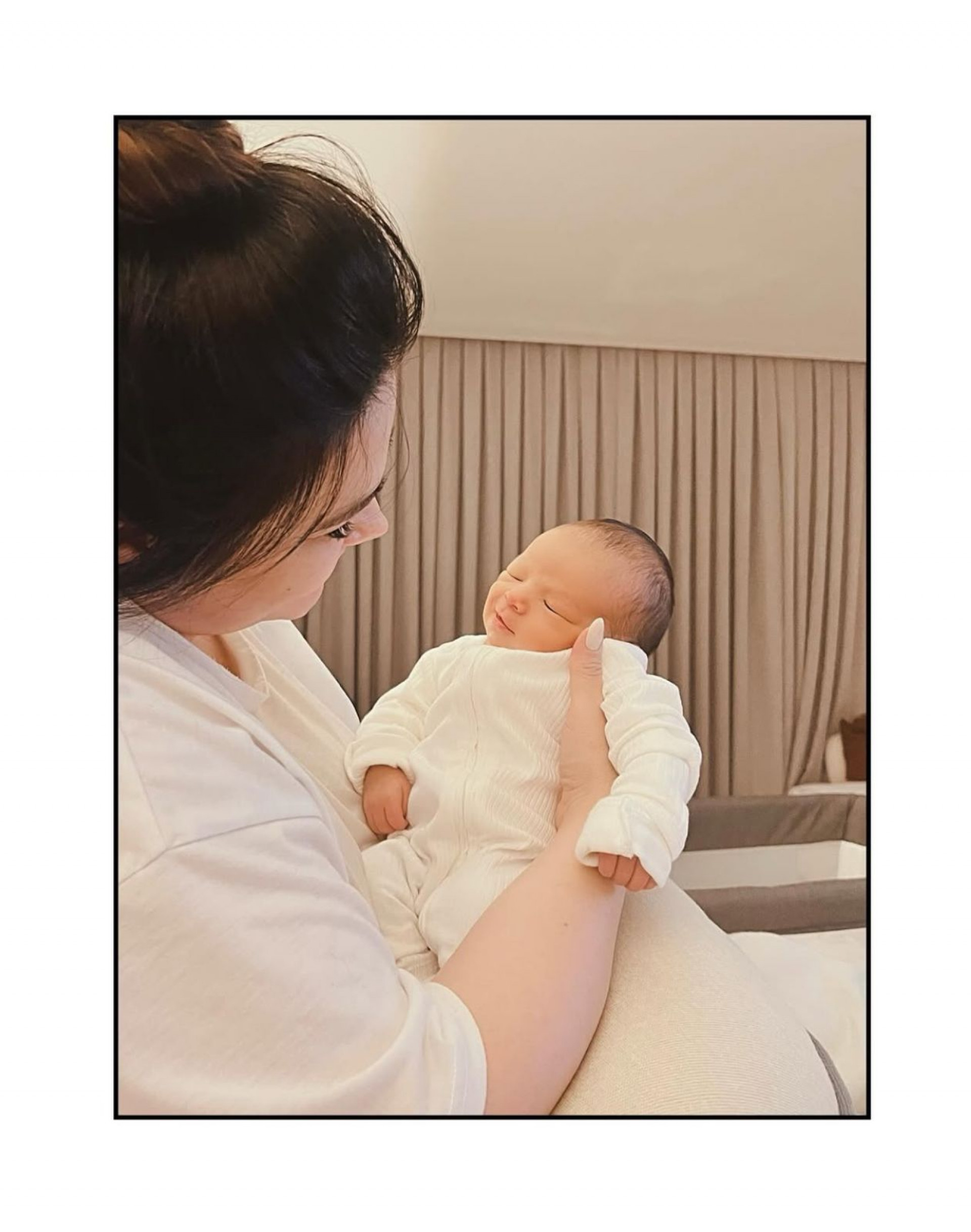 Mila Braga com o filho, Davi Yudi - Reprodução Instagram