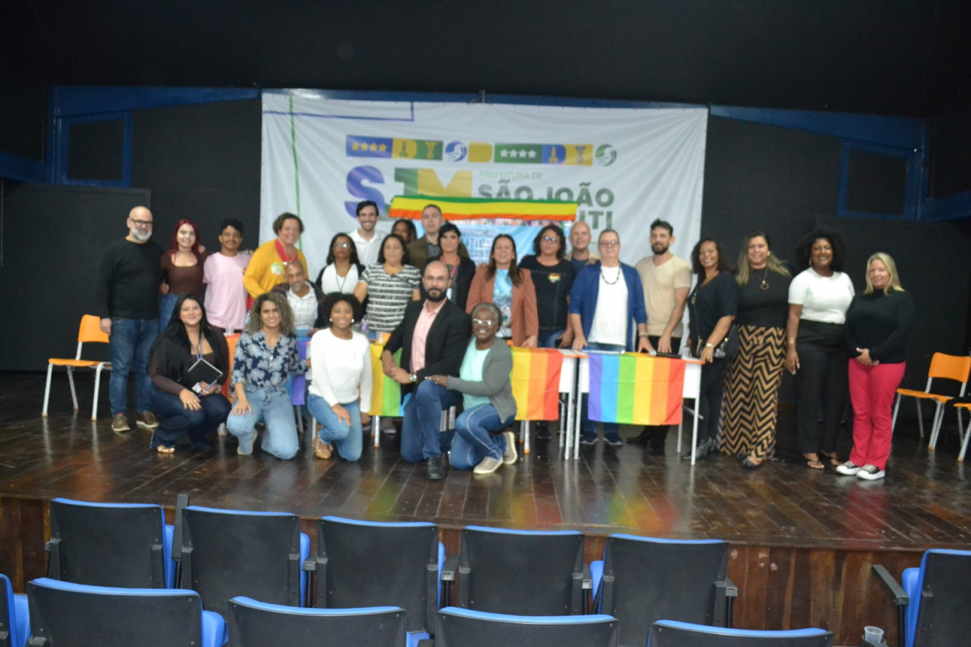 Centro Especializado de Atendimento &agrave; Mulher (CEAM), que hoje estende apoio &agrave; comunidade LGBTQIAPN+, participou dos debates - Elias Nic&aacute;cio/ PMSJM