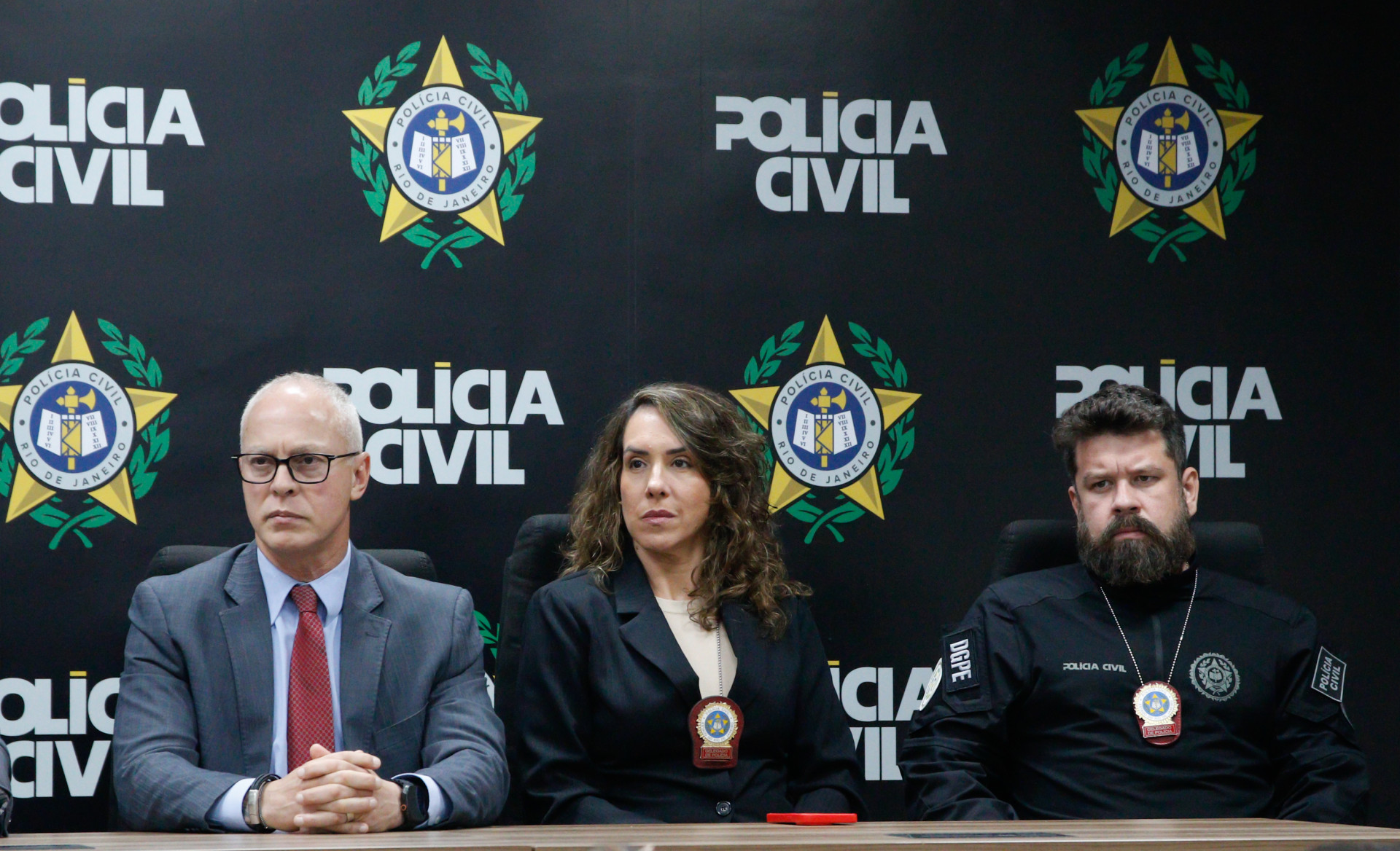 Coletiva de imprensa sobre a opera&ccedil;&atilde;o no Complexo de Israel, Zona Norte do Rio, realizada nesta ter&ccedil;a-feira (10) - &Eacute;rica Martin/Ag&ecirc;ncia O Dia