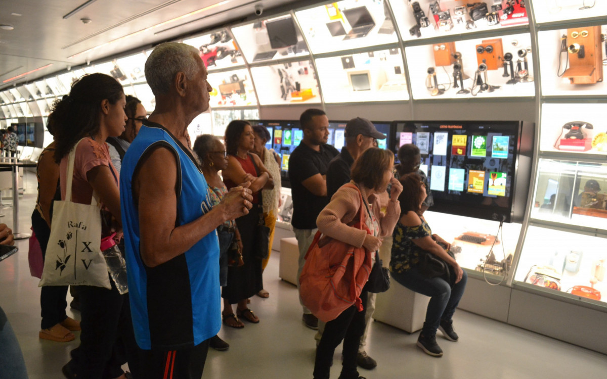 O Museu das Telecomunicações é uma das duas unidades do instituto Oi Futuro