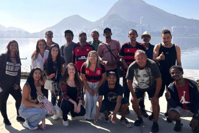 Belford Roxo: Assistência Social leva pessoas em situação de rua para visita ao Museu do Flamengo