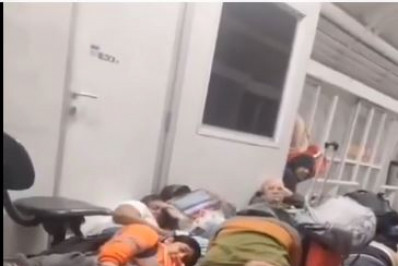 Vídeo: Passageiros vivem momentos de terror e mulher canta louvor em meio a tiroteio