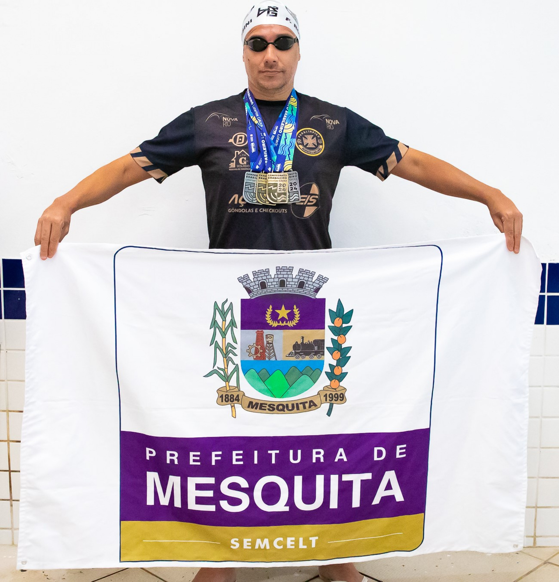 Mesquitense Flávio Rossini, de 45 anos, inicia ciclo para vaga na paraolimpíada de 2028
