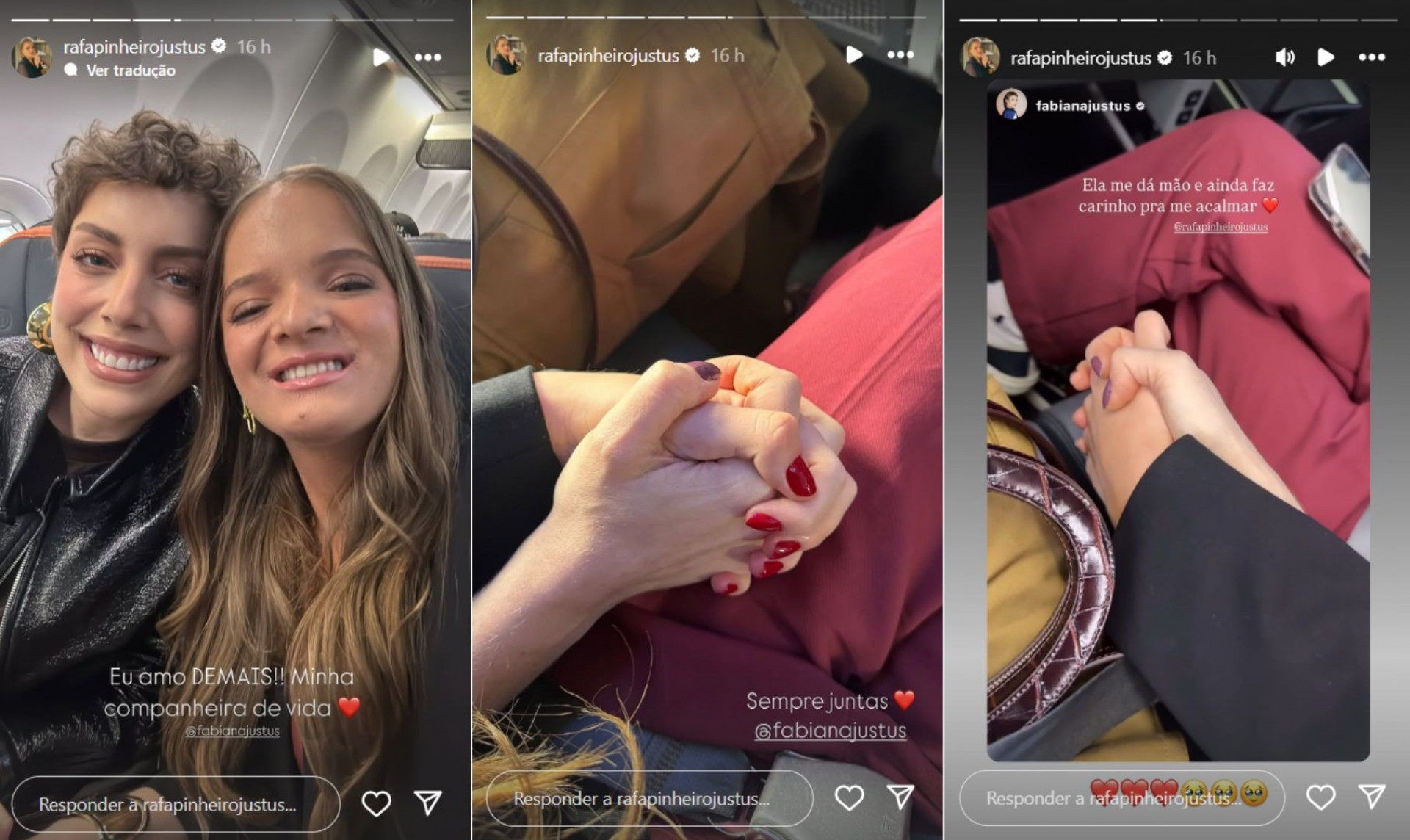 Rafaella e Fabiana Justus

 - Reprodução/Instagram