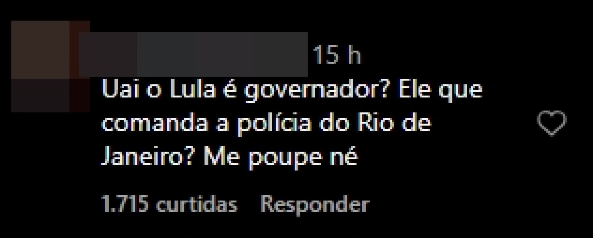 Print tirado de uma página do Instagram - Reprodução/Instagram