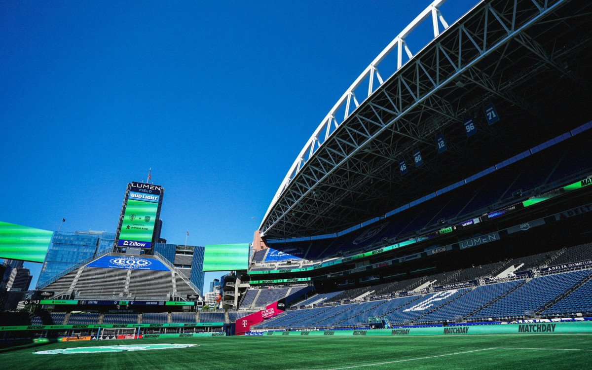 O Lumen Field está localizado em Seattle, Washington, e tem capacidade para 69.000 pessoas. Receberá seis jogos do Mundial. 