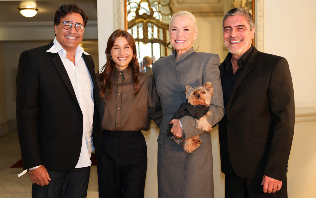 Luciano Szafir, Sasha, Xuxa e Junno 