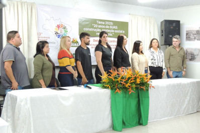 Município apresentou a XIII Conferência de Assistência Social