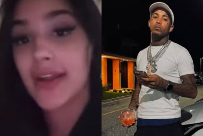 Bia Miranda acusa Gato Preto de agressão: 'Me deu um murro'