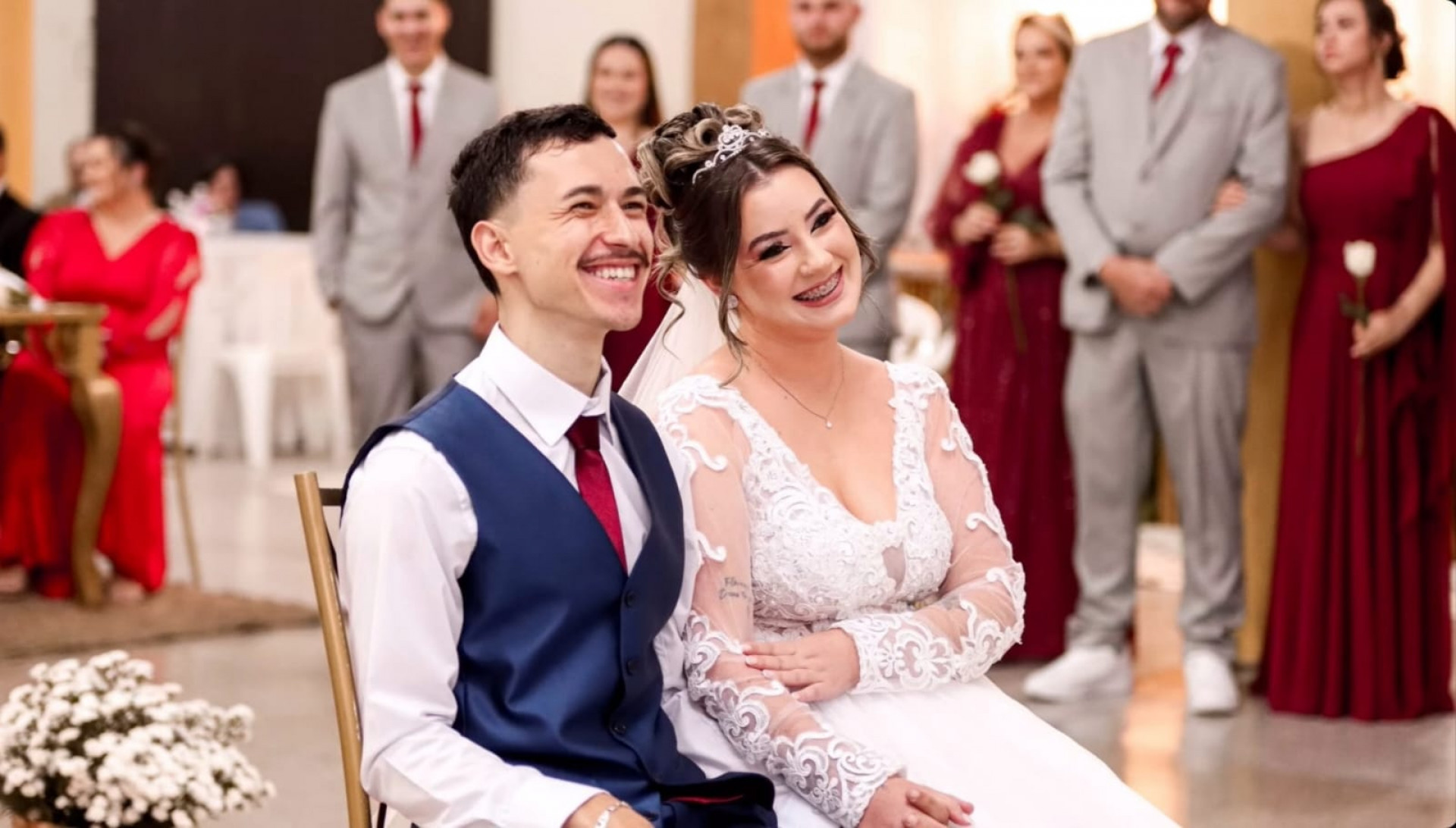 Vídeo! Jovem desmaia no próprio casamento após noiva chegar ao altar em Santa Catarina | Brasil | O Dia