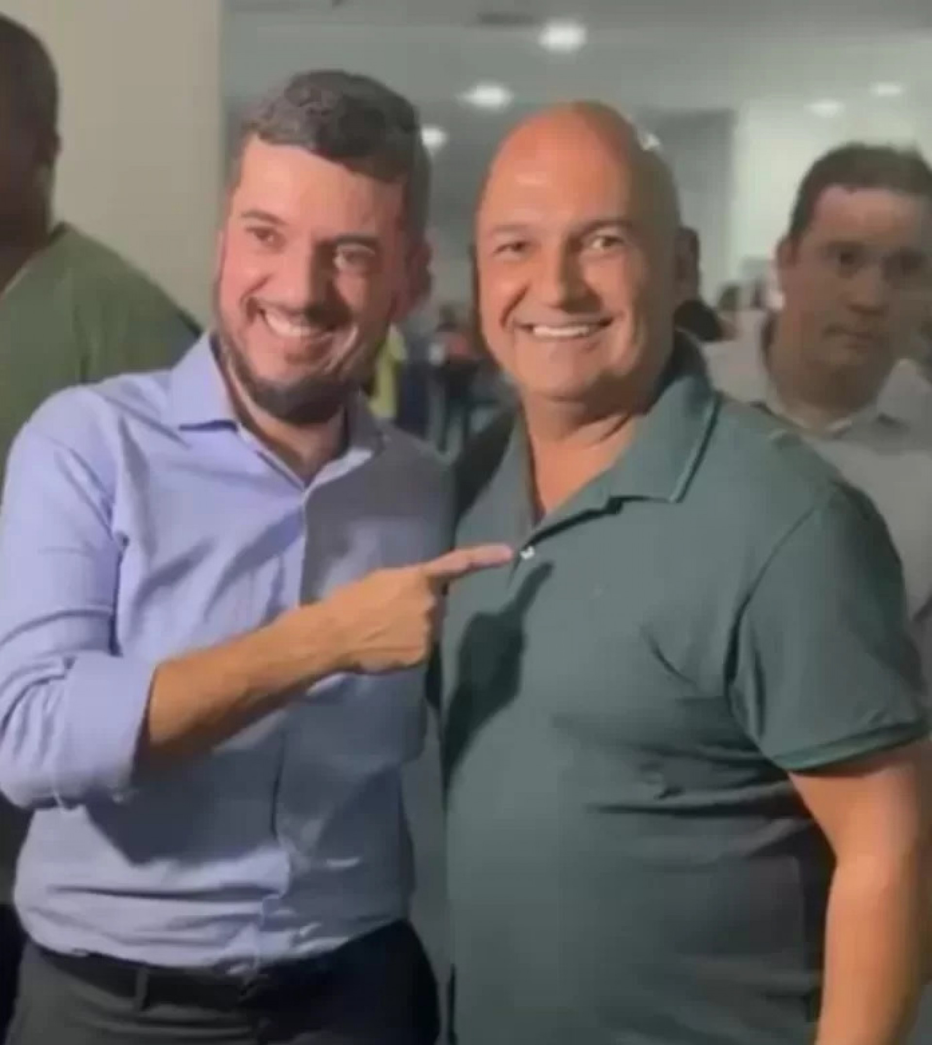 Rodrigo Bacellar e F&aacute;bio do Pastel 