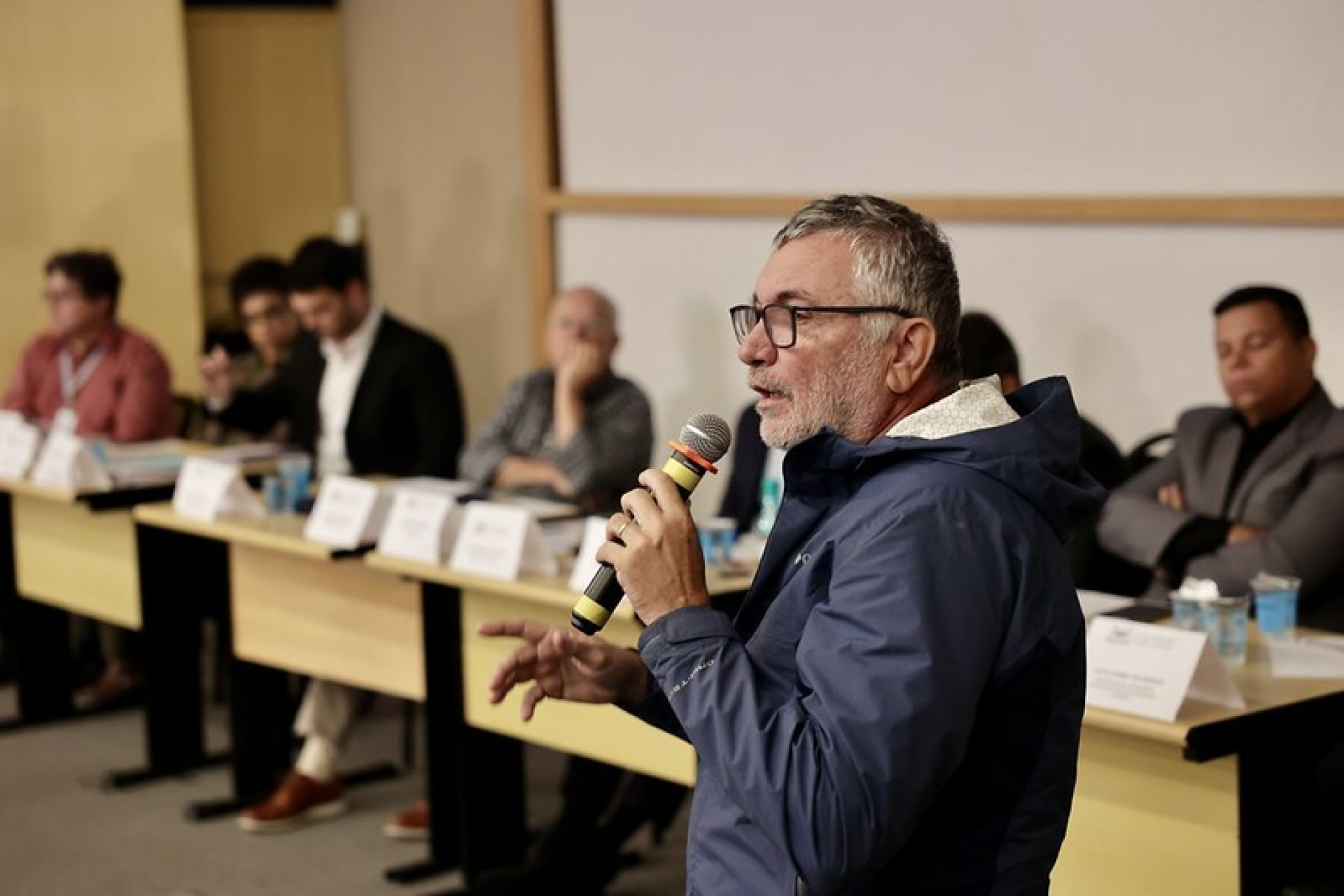 O bi&oacute;logo M&aacute;rio Moscatelli esteve na audi&ecirc;ncia p&uacute;blica promovida pela C&acirc;mara do Rio - Eduardo Barreto/CMRJ/Divulga&ccedil;&atilde;o