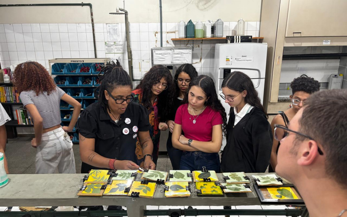 A estudante de química, Ana Beatriz, destacou a importância da sua participação na atividade