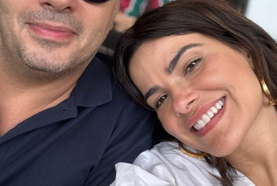 Vanessa Giacomo chama atenção com foto rara ao lado do marido