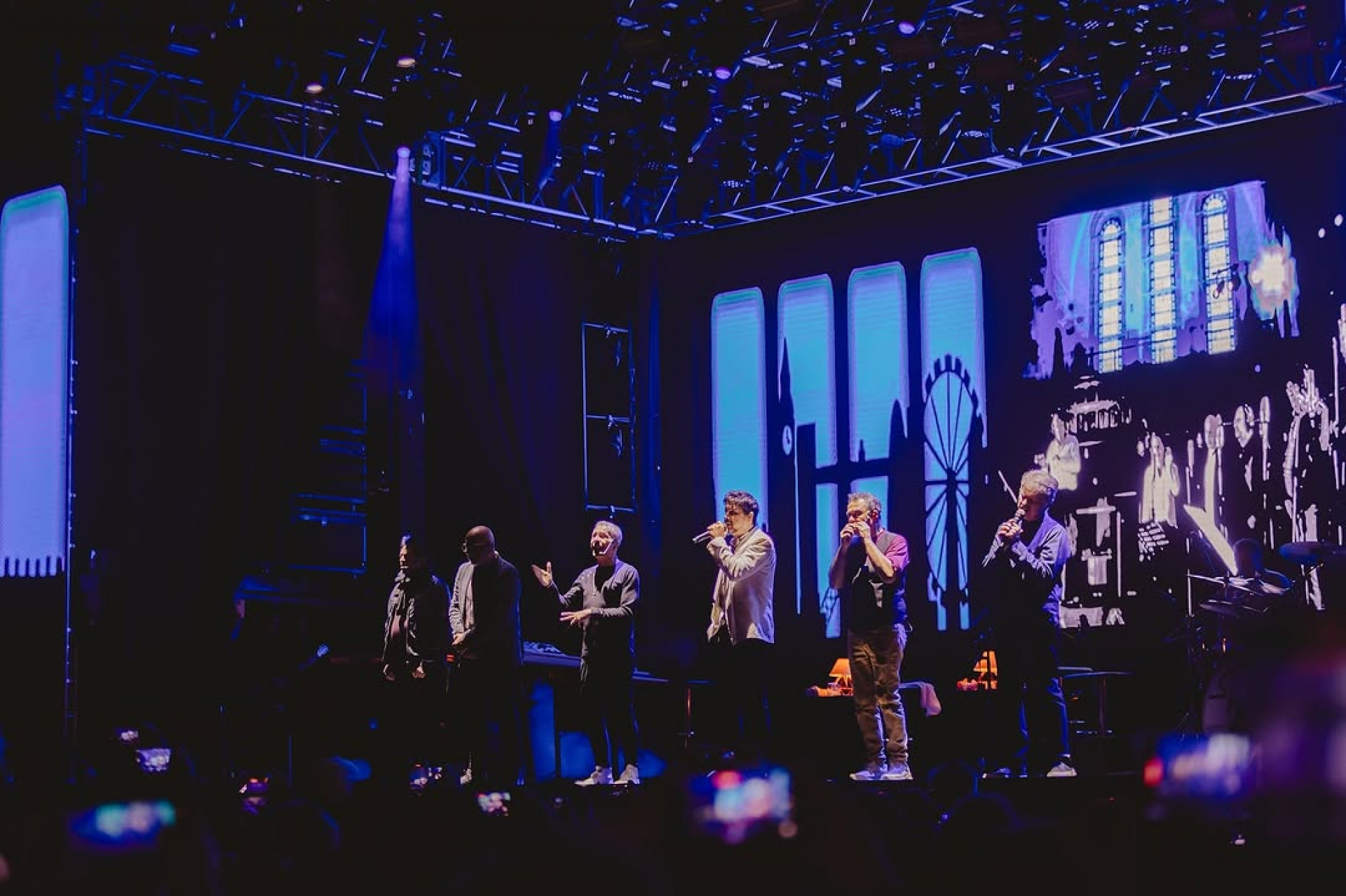 Roupa Nova se apresenta na Farmasi Arena - Reprodução / Instagram