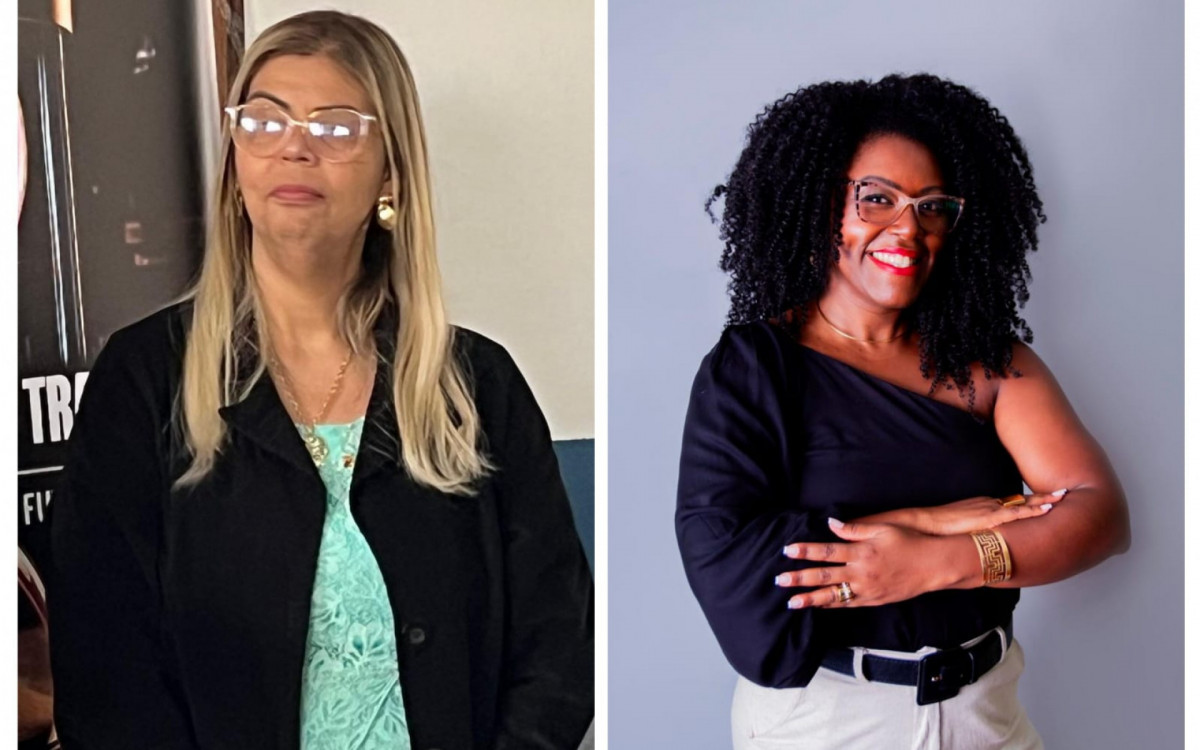 A secretária Sheila Boechat destacou o trabalhos dos professores, como, o de Thatiana Barbosa