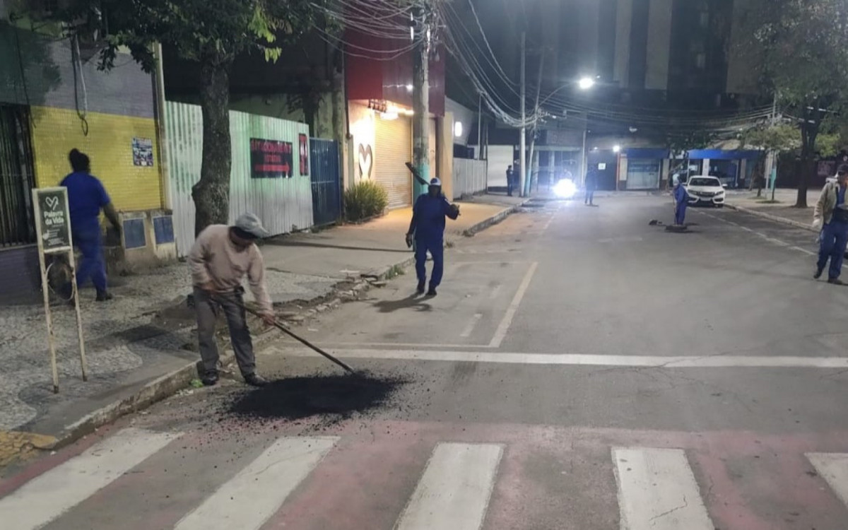 Ação realizada nesta sexta-feira