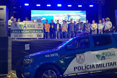Início da Patrulha Rural reúne alto escalão da PM