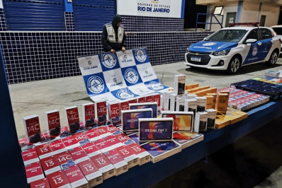 Mais de 130 celulares e tablets sem nota fiscal são apreendidos na Dutra
