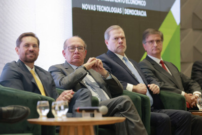 Ronaldo Caiado concede título de cidadão goiano a Gilmar Mendes, Toffoli e Gonet