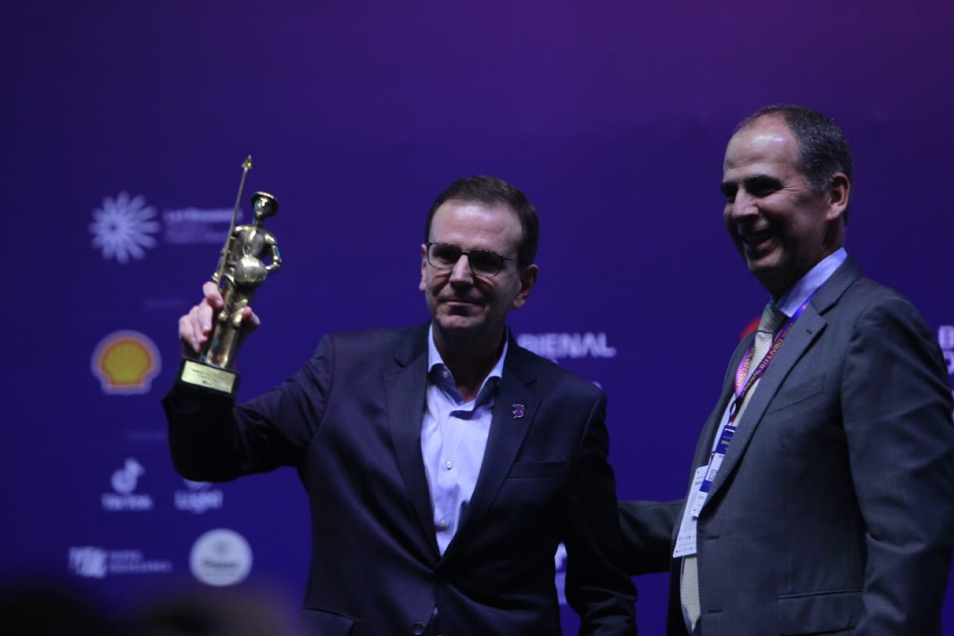 Cerimônia, com presença do prefeito Eduardo Paes, abre a 22ª edição da Bienal do Livro - Reginaldo Pimenta / Agência O Dia