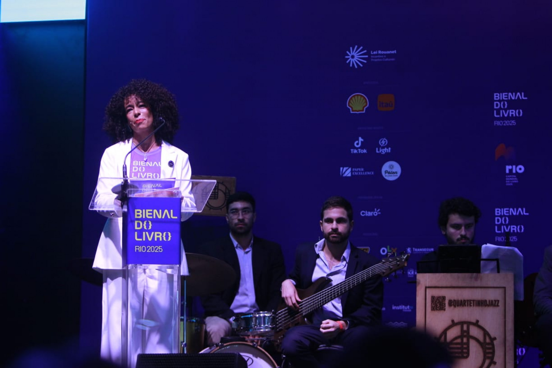 Cerimônia na manhã desta sexta-feira (13) deu início à 22ª edição da Bienal do Livro - Reginaldo Pimenta / Agência O Dia