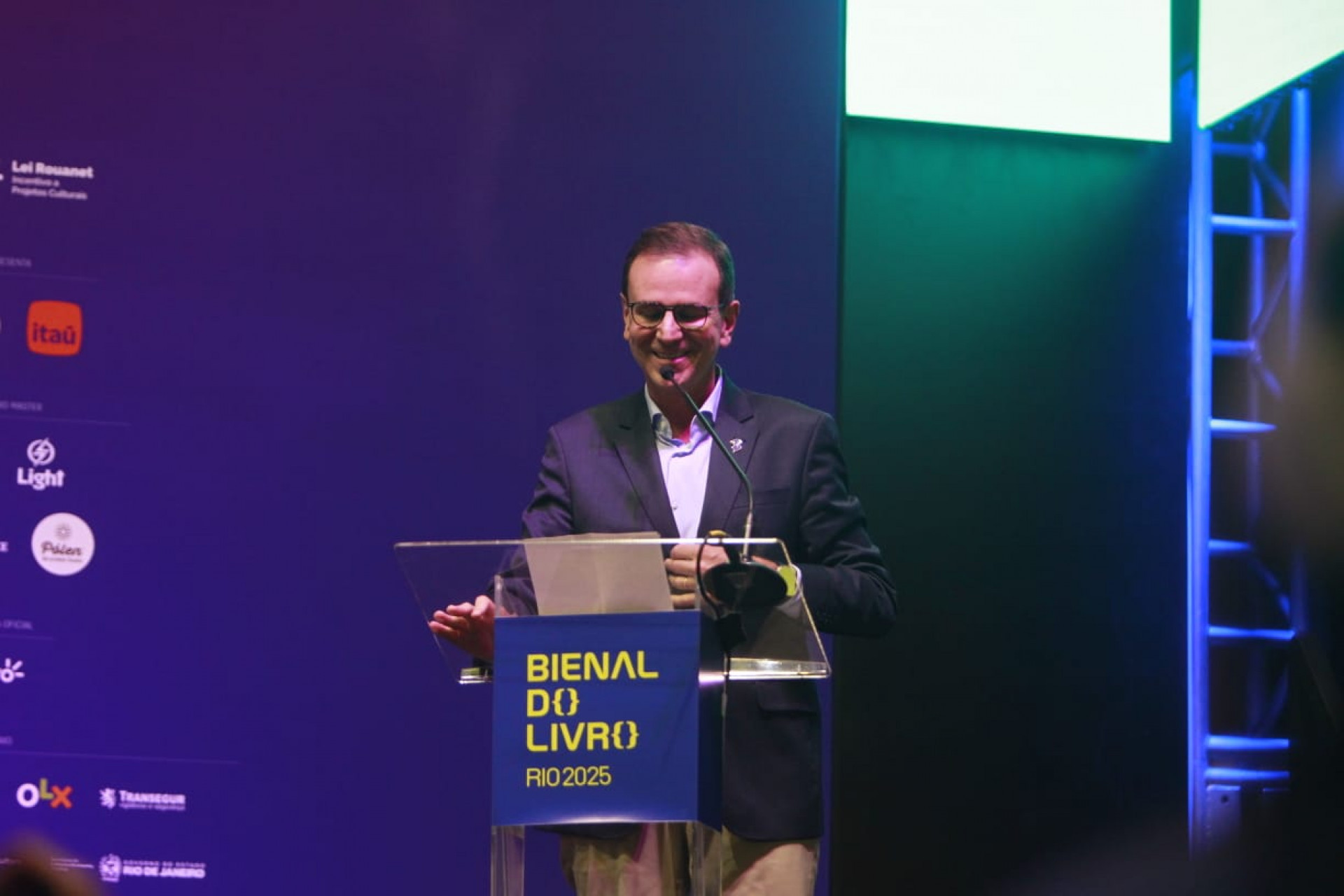 Cerimônia na manhã desta sexta-feira (13) deu início à 22ª edição da Bienal do Livro - Reginaldo Pimenta / Agência O Dia