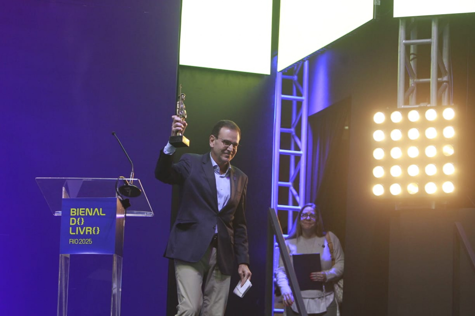 Cerimônia na manhã desta sexta-feira (13) deu início à 22ª edição da Bienal do Livro - Reginaldo Pimenta / Agência O Dia