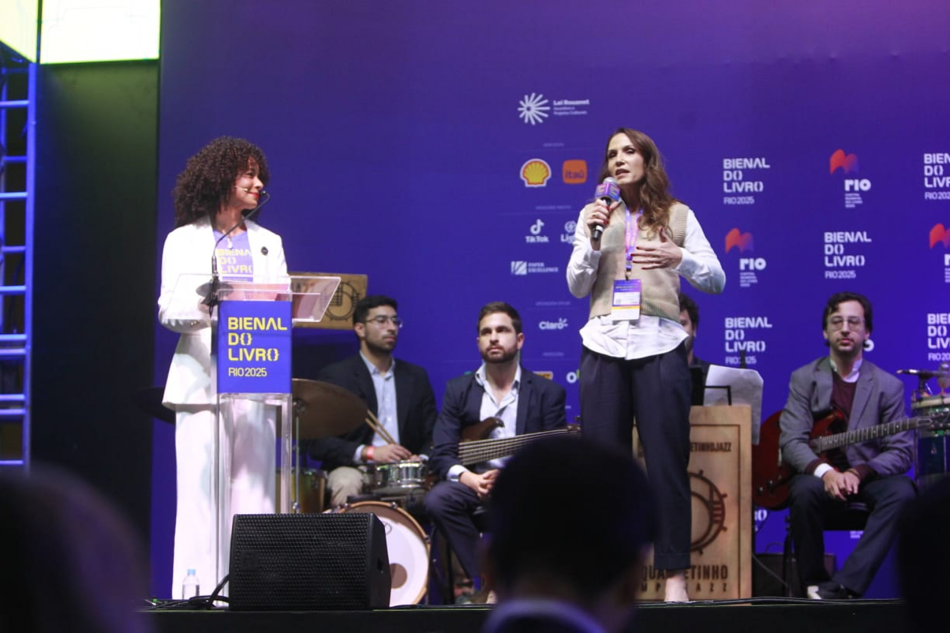 Cerimônia na manhã desta sexta-feira (13) deu início à 22ª edição da Bienal do Livro - Reginaldo Pimenta / Agência O Dia