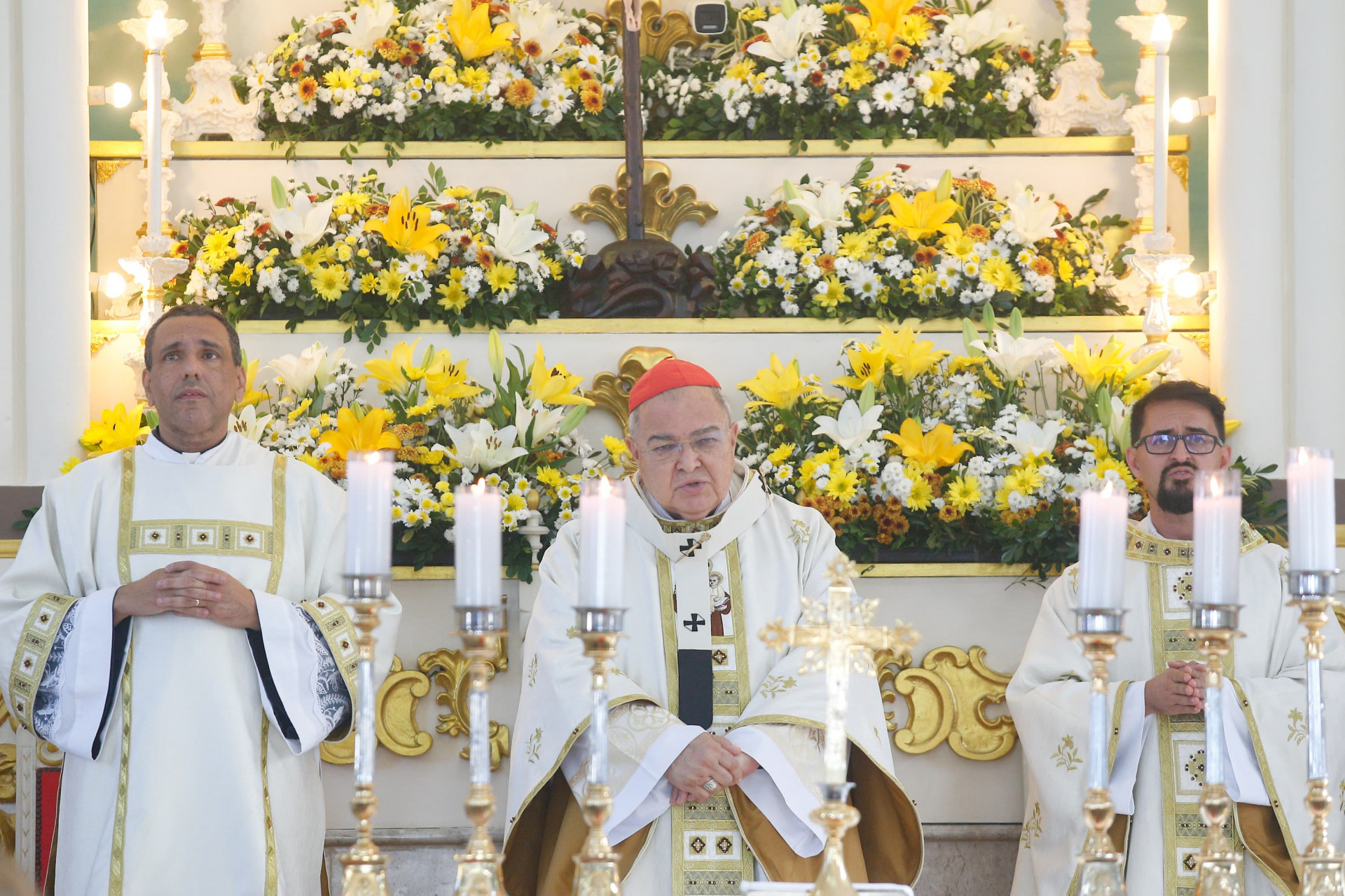 Dia de Santo Antônio tem missa solene com Cardeal Dom Orani Tempesta - Érika Martin/Agência O DIA