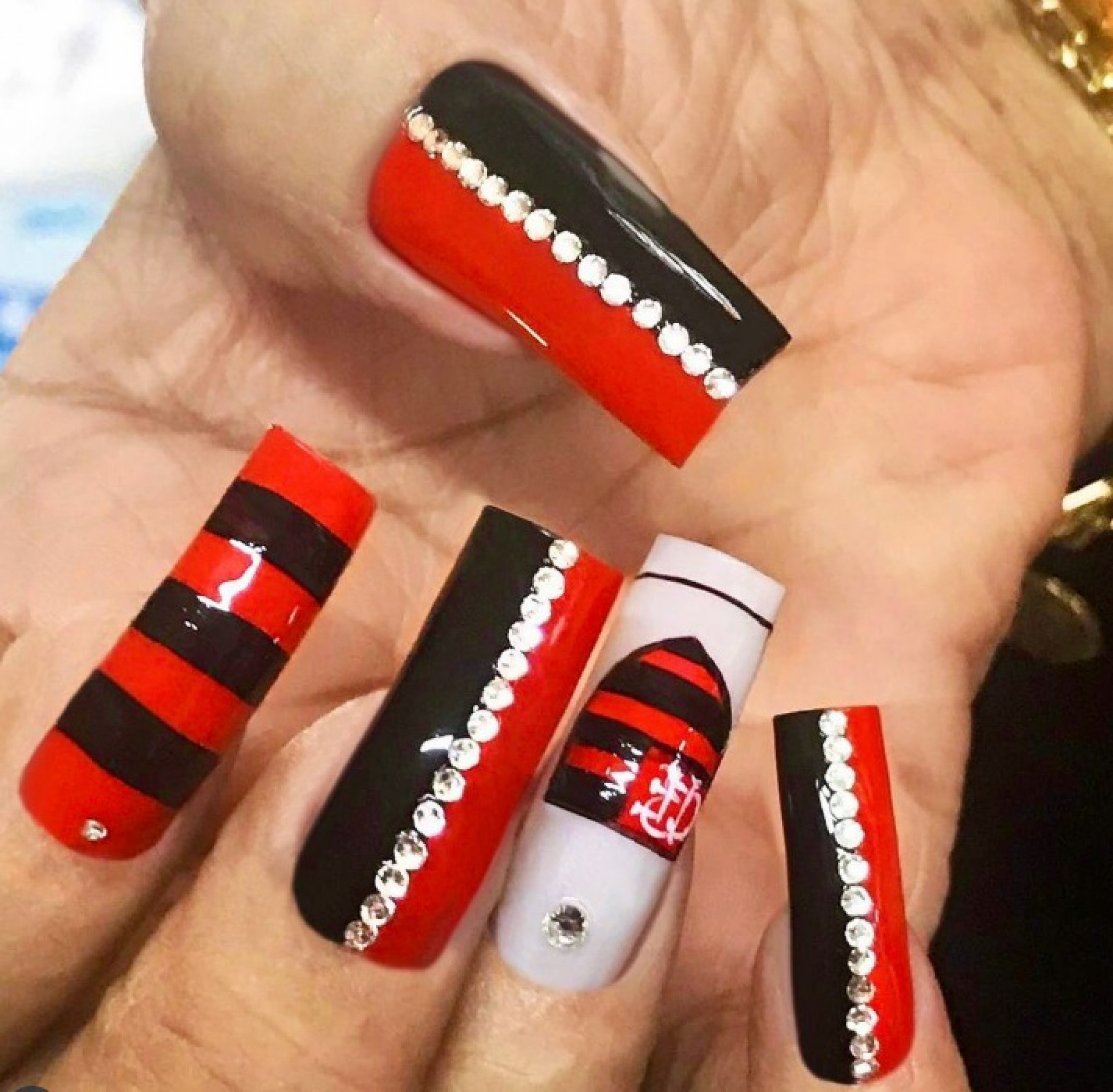Alcione gosta de usar as unhas decoradas  - Reprodução do Instagram