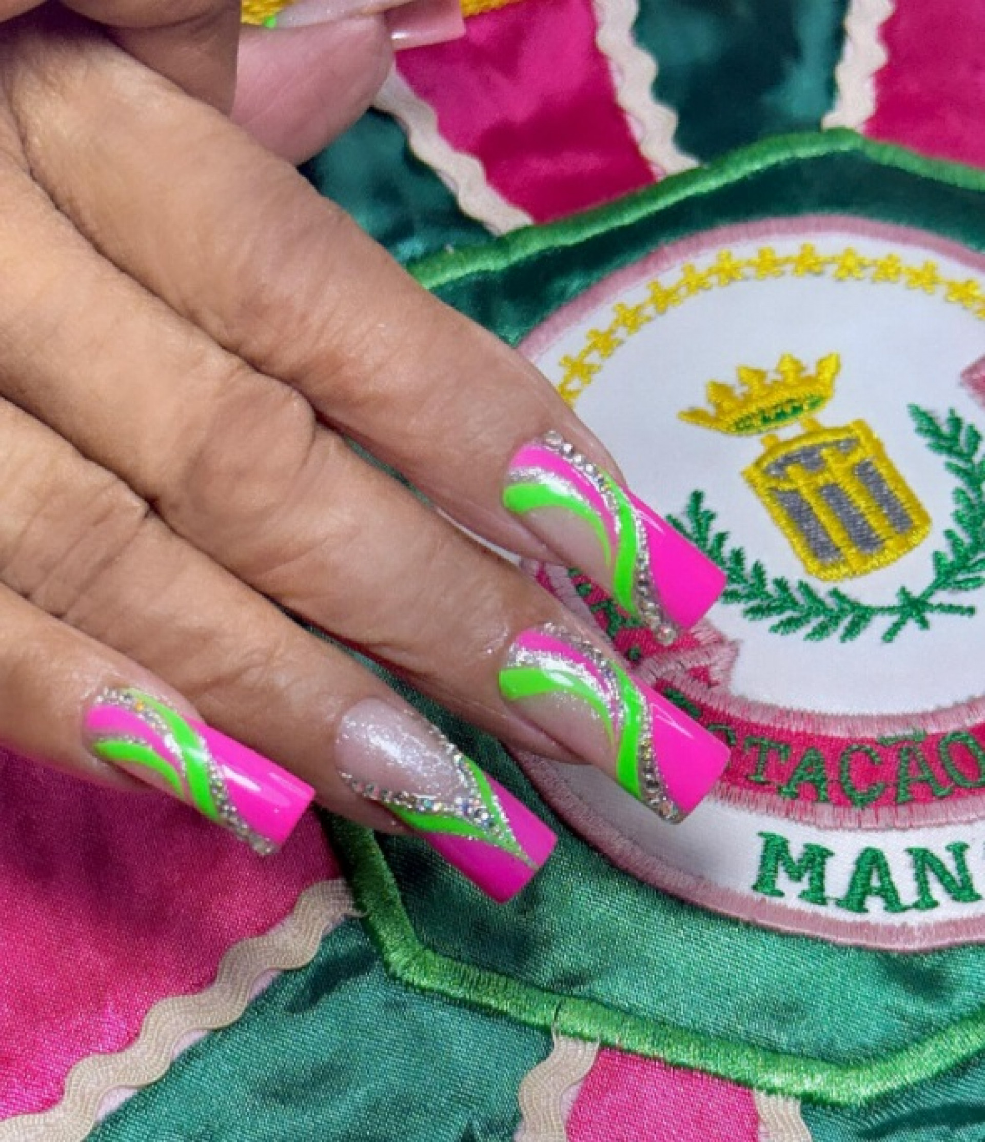 Alcione gosta de usar as unhas decoradas  - Reprodução do Instagram