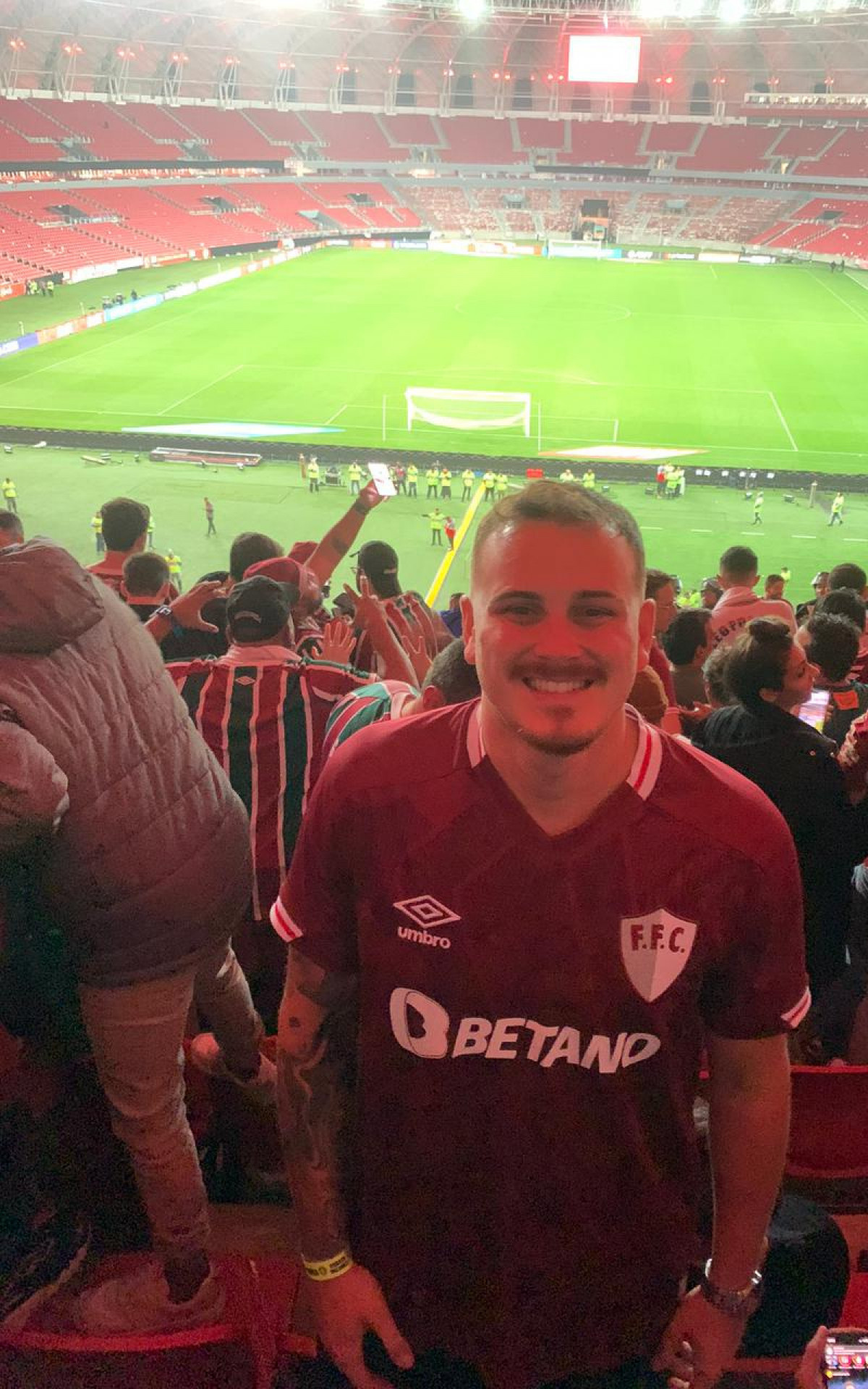 Diogo Peral, de 30 anos, vai acompanhar o Fluminense no Mundial de Clubes - Arquivo pessoal