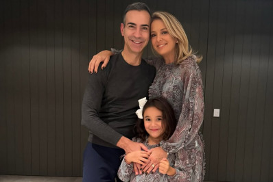 Ticiane Pinheiro e filha preparam surpresa fofa para César Tralli após viagem